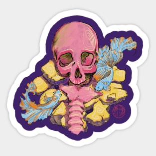 Life and Death Sticker